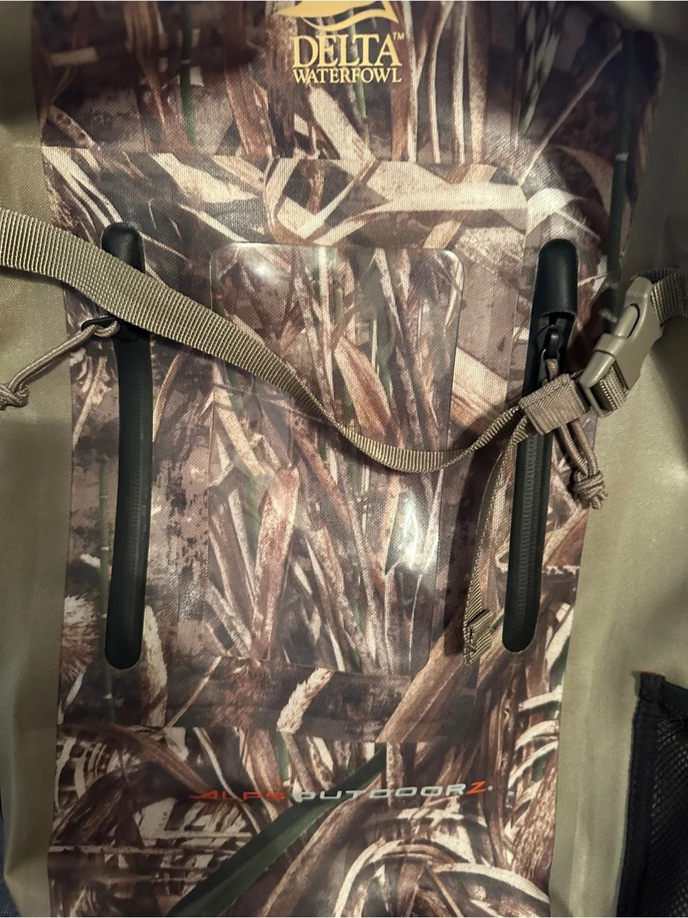 ALPS Outdoorz Delta Waterfowl Padded RealTree Max 5 Waterproof Backpack